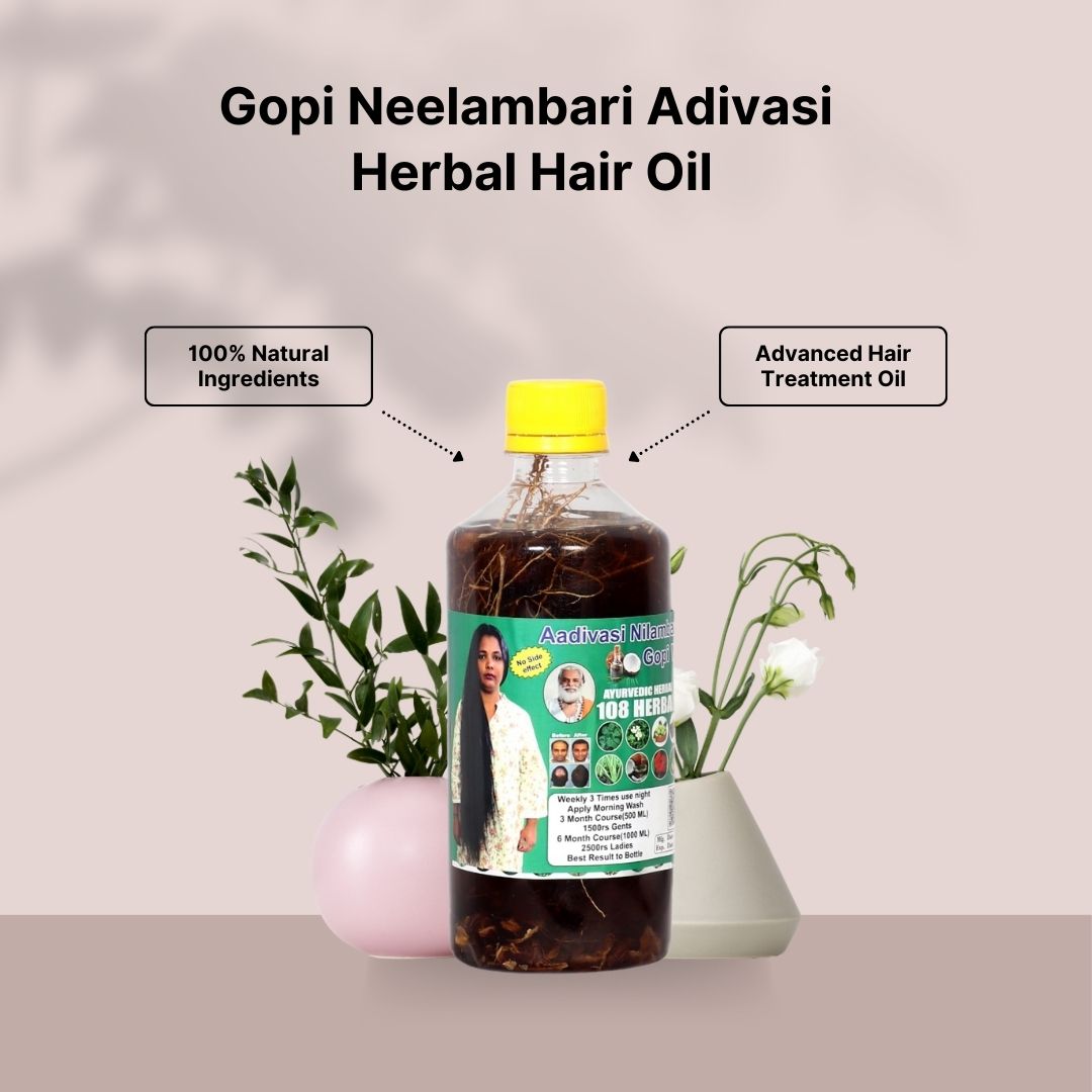 Gopi Adivasi Neelambari Hair Oil
