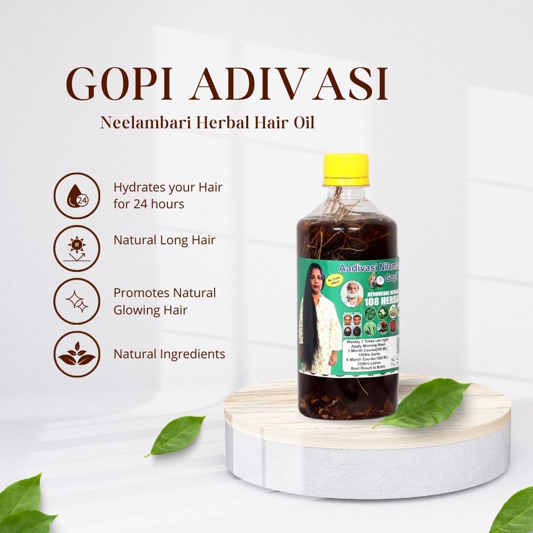 Gopi Adivasi Neelambari Hair Oil